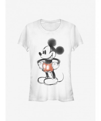 Disney Mickey Mouse Mickey Watery Girls T-Shirt $7.97 T-Shirts