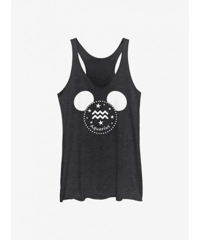 Disney Mickey Mouse Zodiac Aquarius Girls Tank $12.43 Tanks