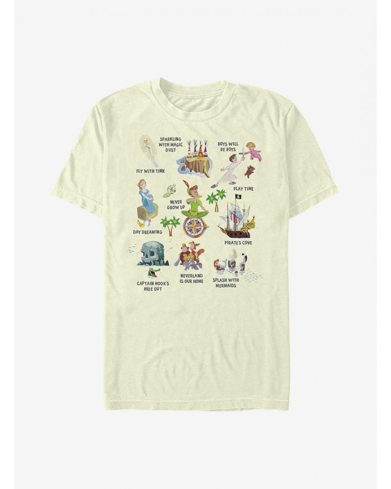 Disney Peter Pan Icons T-Shirt $10.28 T-Shirts