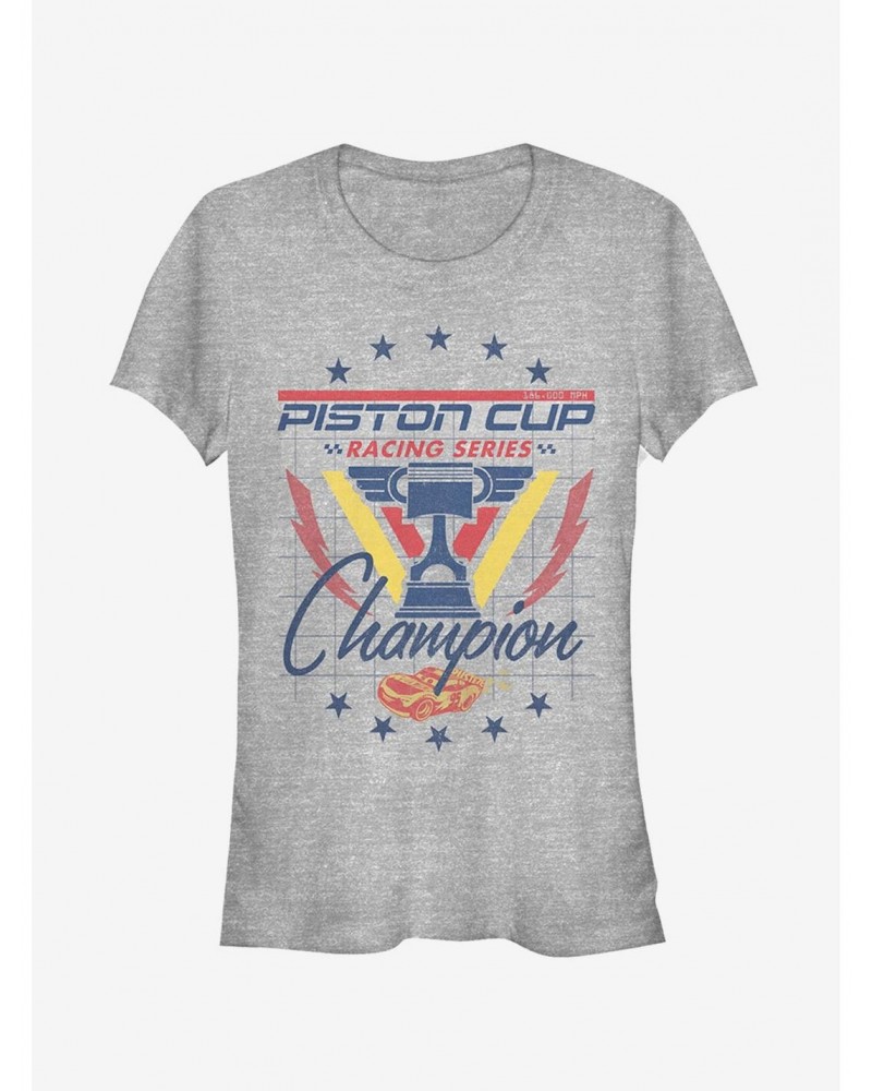 Disney Pixar Cars Piston Cup Champion Girls T-Shirt $11.70 T-Shirts