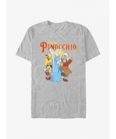 Disney Pinocchio Vintage Fade T-Shirt $9.56 T-Shirts
