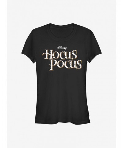 Disney Hocus Pocus Hocus Pocus Logo Girls T-Shirt $7.97 T-Shirts