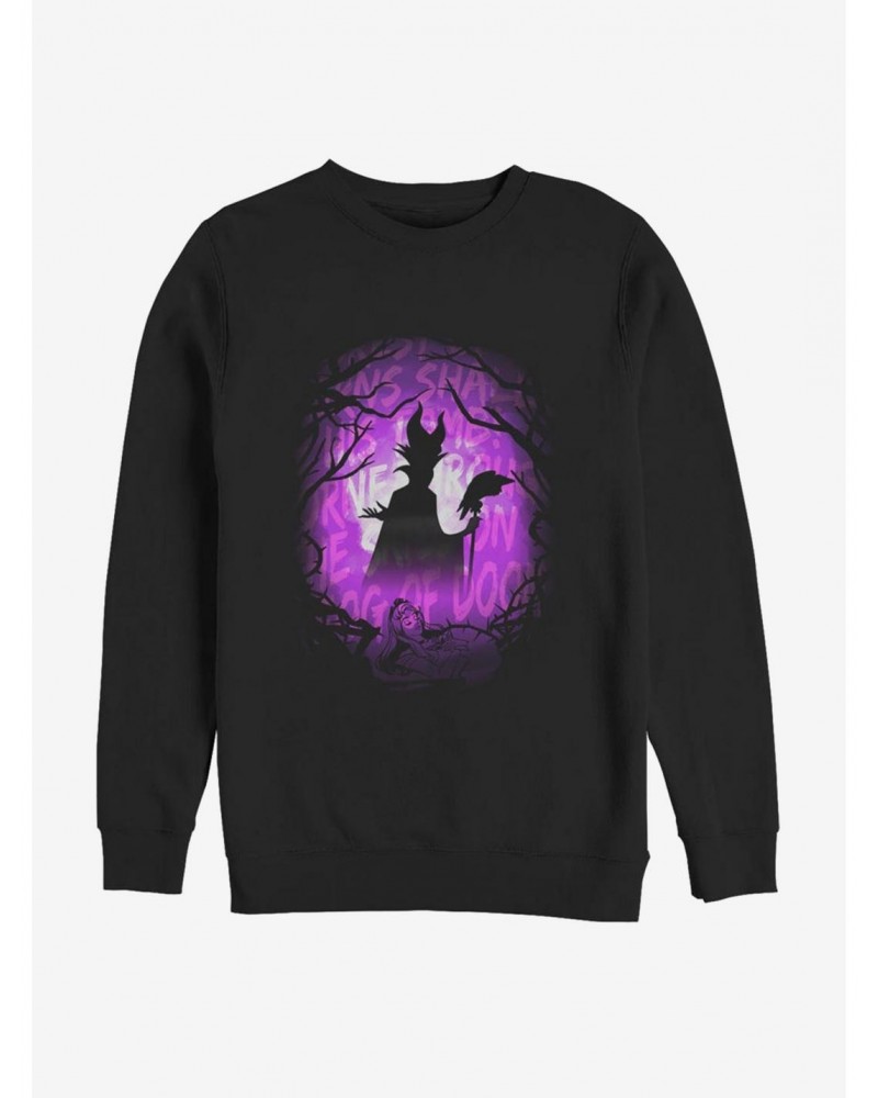 Disney Villains Maleficent Looming Doom Sweatshirt $14.02 Sweatshirts