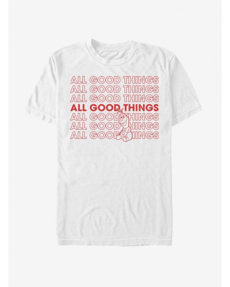 Disney Frozen All Good Things T-Shirt $7.65 T-Shirts