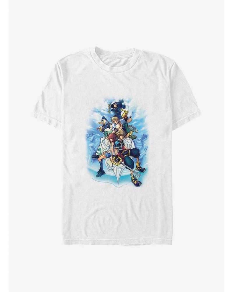 Disney Kingdom Hearts Sky Group Big & Tall T-Shirt $14.95 T-Shirts