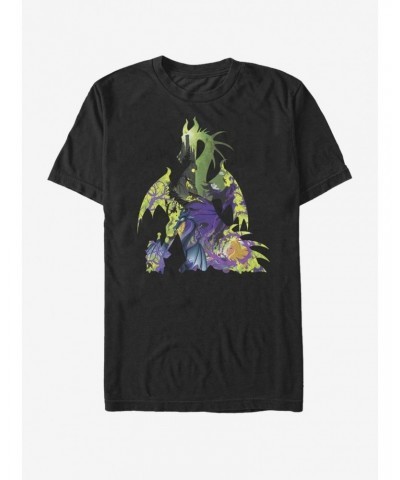Extra Soft Disney Sleeping Beauty Dragon Form T-Shirt $11.27 T-Shirts