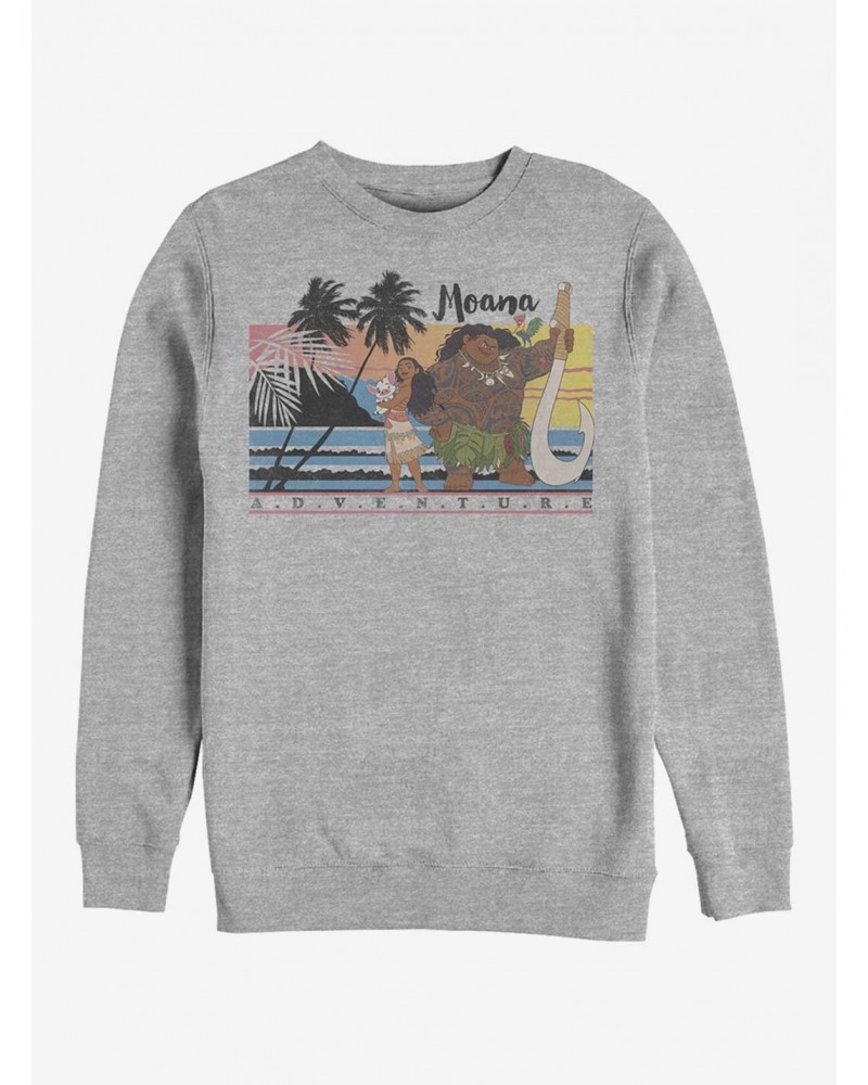 Disney Moana Adventure Crew Sweatshirt $17.71 Sweatshirts