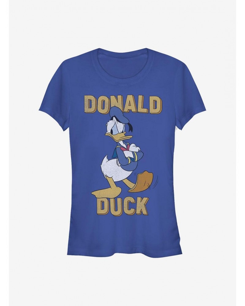 Disney Donald Duck Fed Up Girls T-Shirt $9.96 T-Shirts