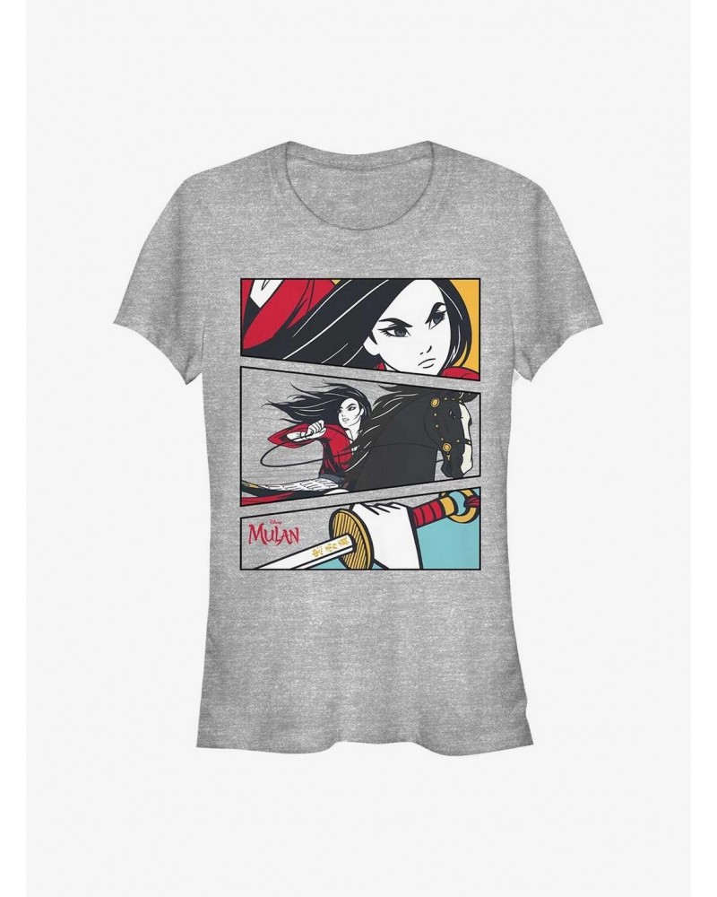 Disney Mulan Action Panels Girls T-Shirt $12.20 T-Shirts