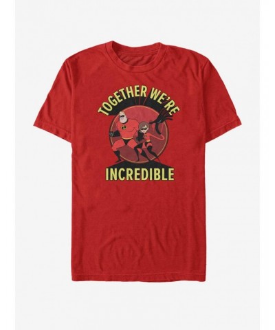 Disney Pixar The Incredibles Togerther We'Re Incredible T-Shirt $8.13 T-Shirts