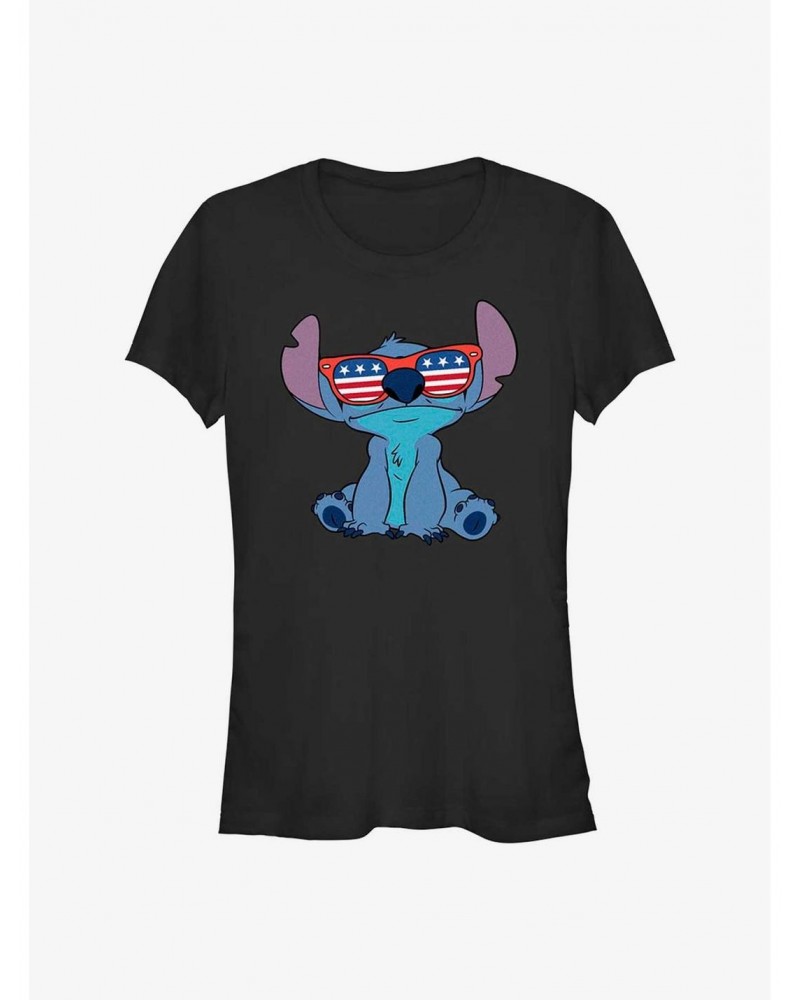Dsny Lilo Stch Stitch Sunglasses Girls T-Shirt $8.96 T-Shirts
