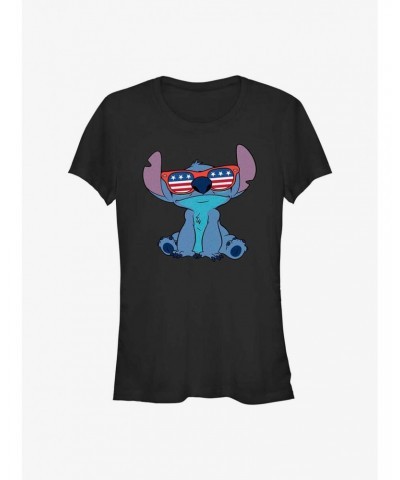 Dsny Lilo Stch Stitch Sunglasses Girls T-Shirt $8.96 T-Shirts
