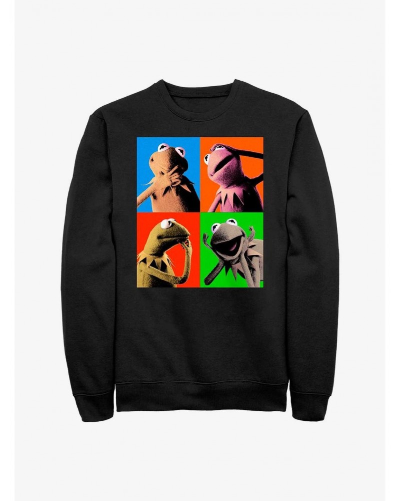 Disney The Muppets Kermit Pop Sweatshirt $13.65 Sweatshirts
