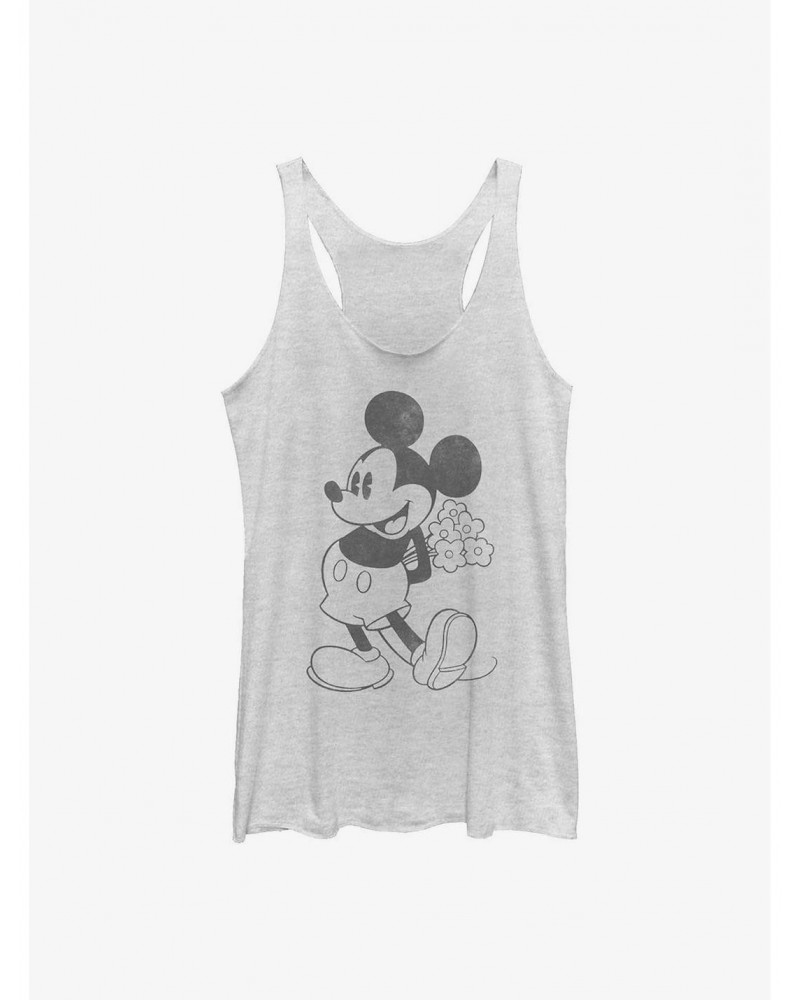 Disney Mickey Mouse Mickey Black And White Girls Tank $10.88 Tanks