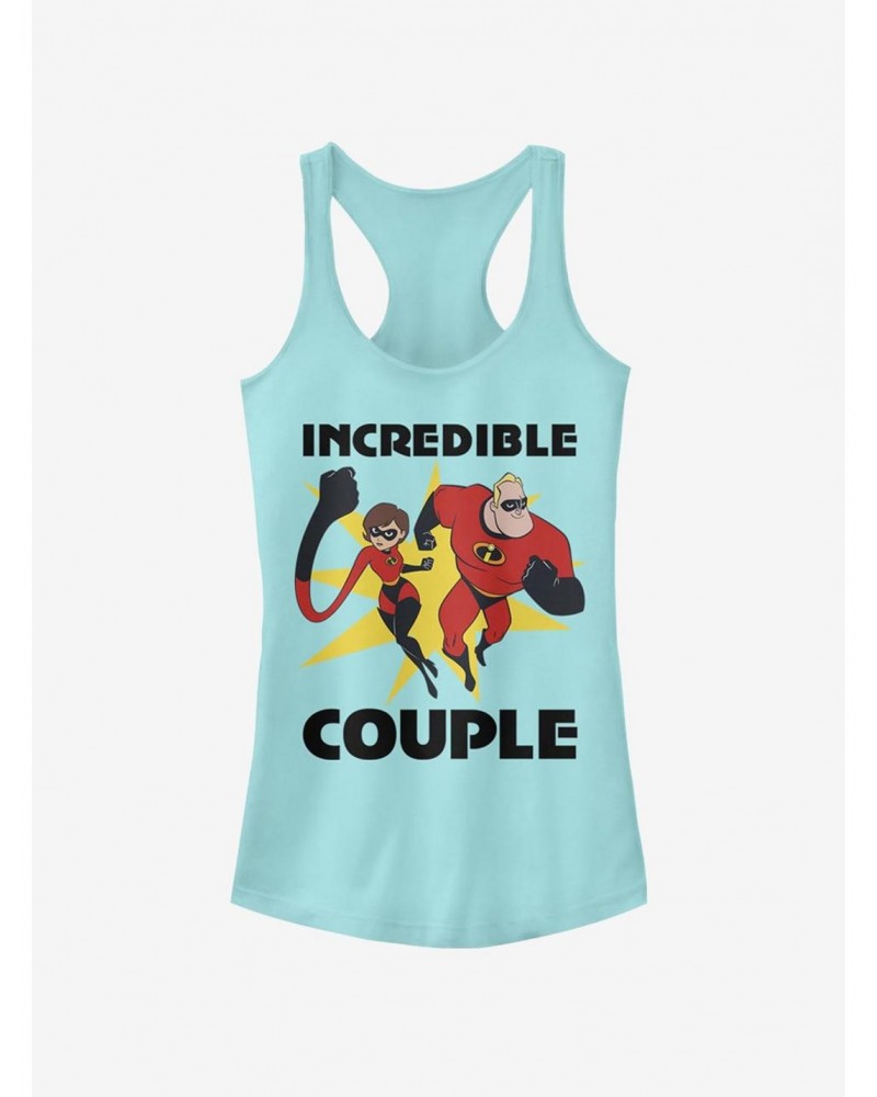 Disney Pixar The Incredibles Incredible Couple Girls Tank $8.22 Tanks
