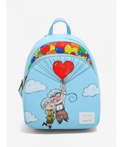 Loungefly Disney Pixar Up Heart Balloons Mini Backpack $17.02 Backpacks