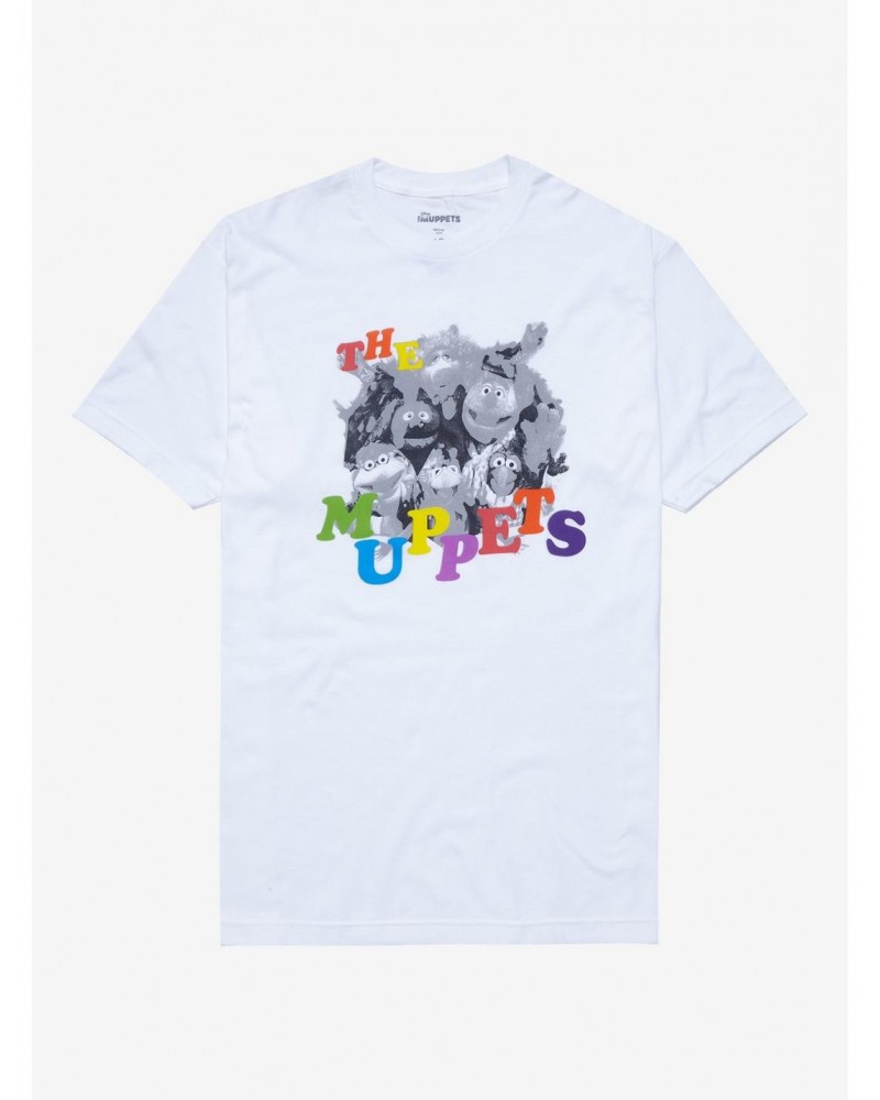 The Muppets Black & White Group Photo T-Shirt $4.83 T-Shirts