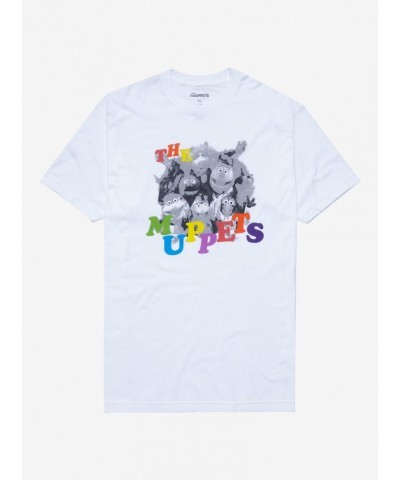 The Muppets Black & White Group Photo T-Shirt $4.83 T-Shirts