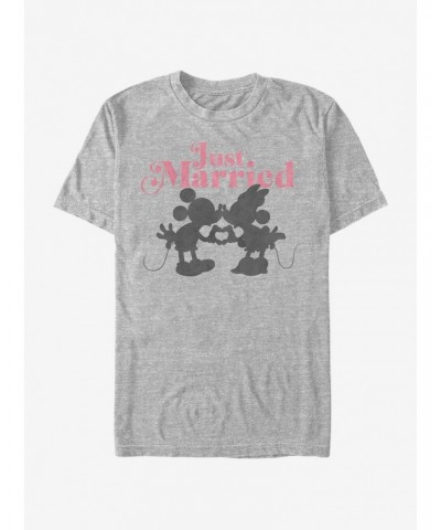 Disney Mickey Mouse Just Married Mice T-Shirt $11.95 T-Shirts