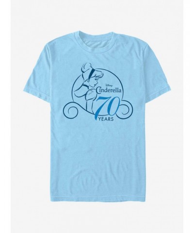 Disney Cinderella Simple Anniversary T-Shirt $11.23 T-Shirts