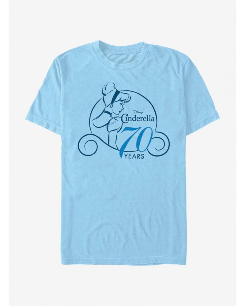 Disney Cinderella Simple Anniversary T-Shirt $11.23 T-Shirts