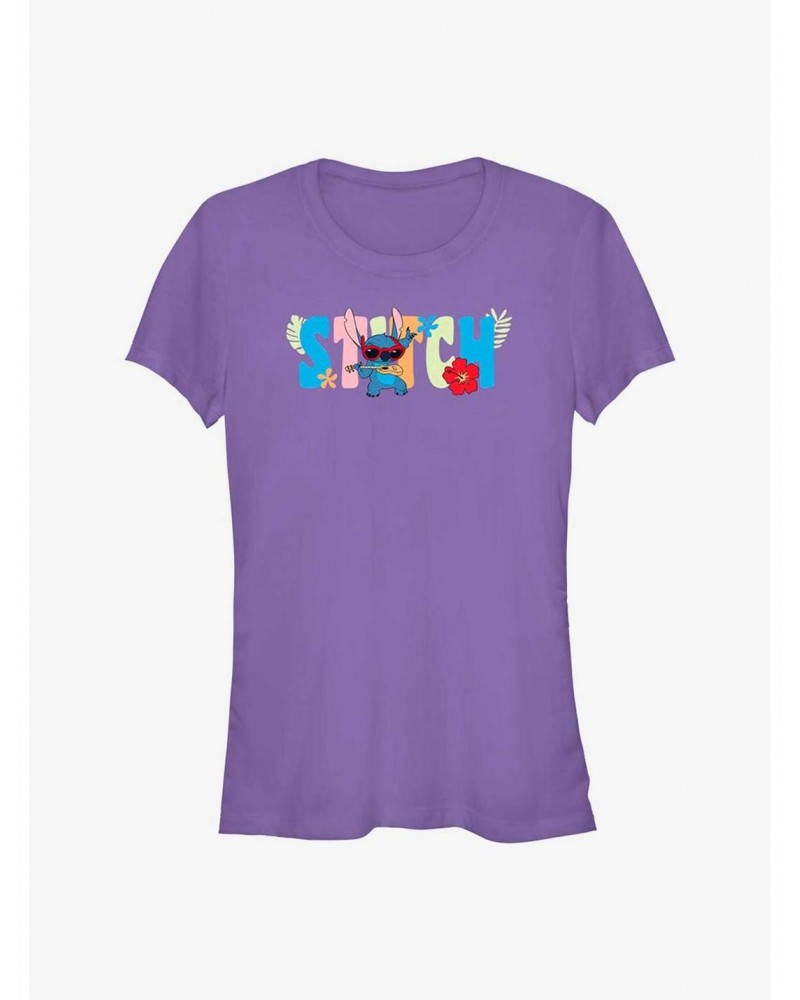 Dsny Lilo Stch Stitch Tropic Shades Girls T-Shirt $7.72 T-Shirts