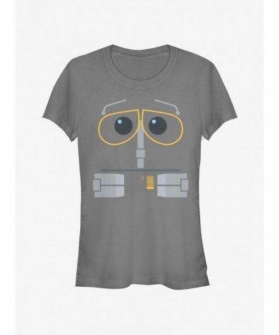 Disney Pixar Wall-E Wall-E Big Face Girls T-Shirt $10.46 T-Shirts