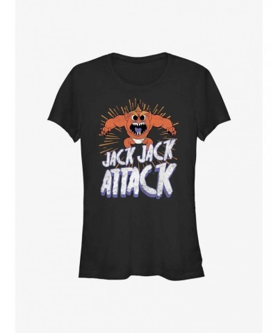 Disney The Incredibles Jack Jack Attack Horror Girls T-Shirt $9.96 T-Shirts