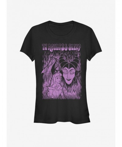Disney Villains Maleficent Ageless Sleep Girls T-Shirt $7.72 T-Shirts