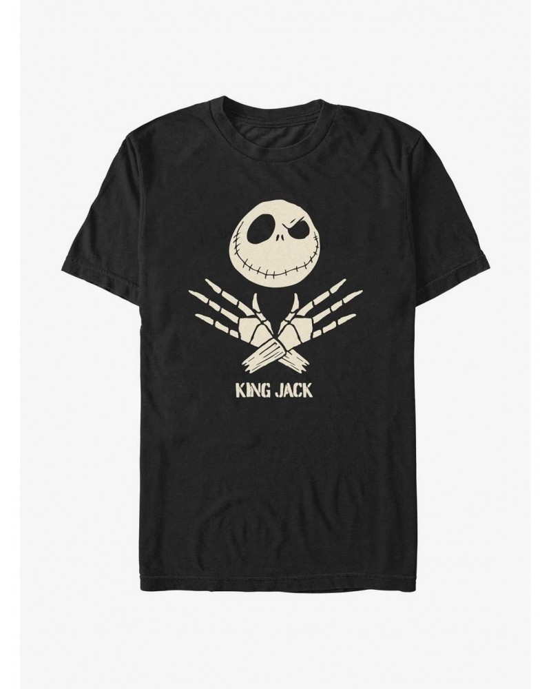 Disney The Nightmare Before Christmas King Jack T-Shirt $10.28 T-Shirts