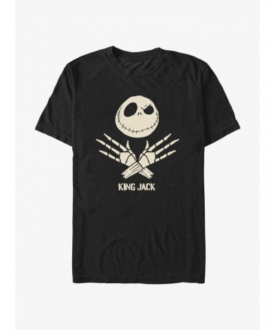 Disney The Nightmare Before Christmas King Jack T-Shirt $10.28 T-Shirts