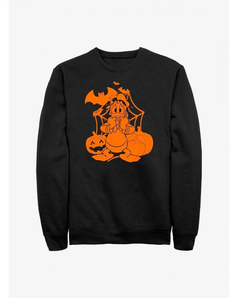 Disney Donald Duck Web Scare Sweatshirt $16.61 Sweatshirts