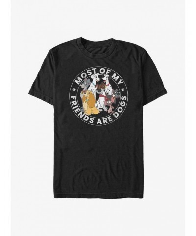Disney Most Of My Friends Are Dogs T-Shirt $9.80 T-Shirts