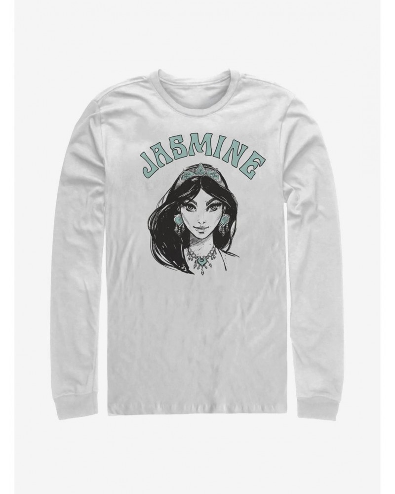 Disney Aladdin 2019 Jasmine Long-Sleeve T-Shirt $16.12 Merchandises