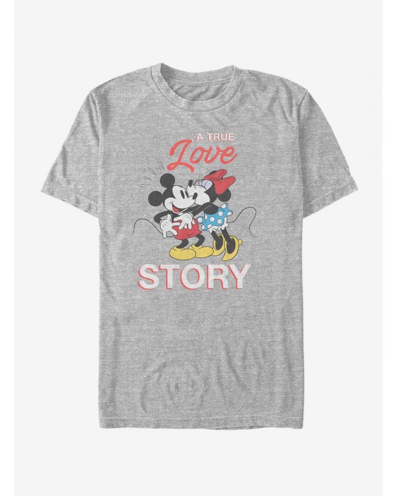 Disney Mickey Mouse True Love Story T-Shirt $10.99 T-Shirts