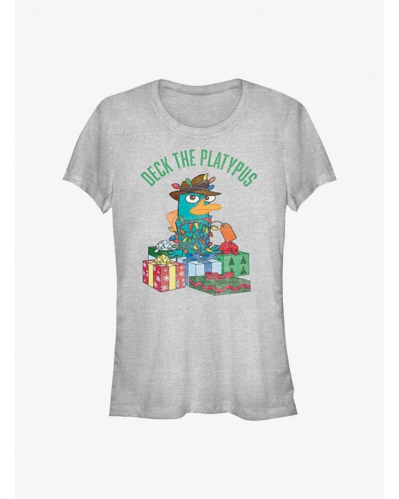 Disney Phineas And Ferb Wrapped Up Perry Girls T-Shirt $11.95 T-Shirts