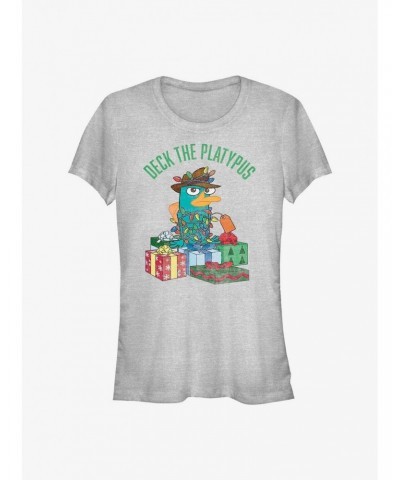 Disney Phineas And Ferb Wrapped Up Perry Girls T-Shirt $11.95 T-Shirts