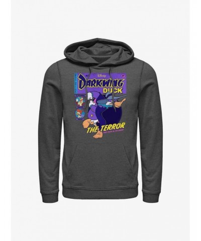 Disney Darkwing Duck Darkwing Comic Hoodie $22.45 Hoodies