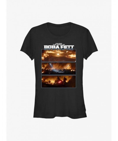 Star Wars The Book of Boba Fett Thousand Tears Girls T-Shirt $10.46 T-Shirts