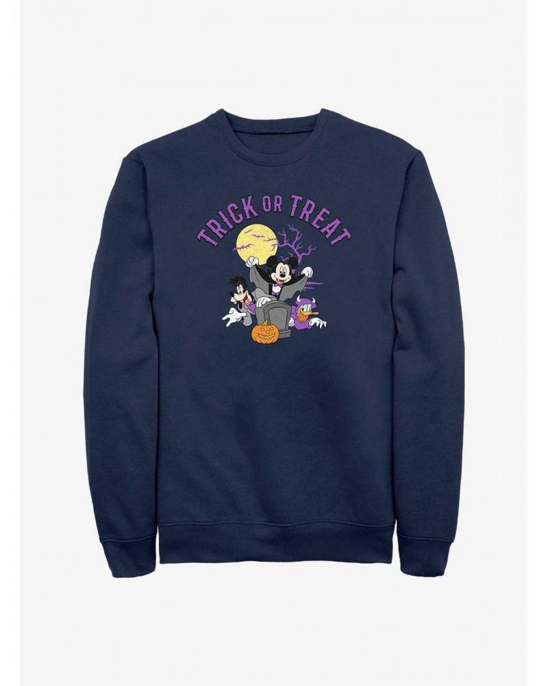Disney Mickey Mouse Trick or Treat Sweatshirt $17.34 Sweatshirts