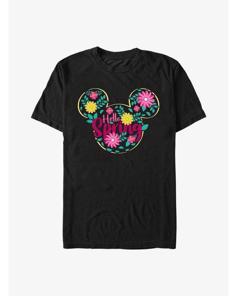 Disney Mickey Mouse Hello Spring Ears T-Shirt $7.41 T-Shirts