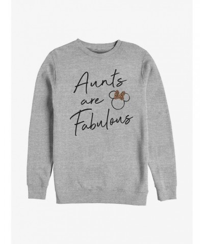 Disney Minnie Mouse Aunts Are Fabulous Sweatshirt $12.55 Sweatshirts