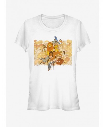 Disney The Lion King Collage Girls T-Shirt $11.21 T-Shirts