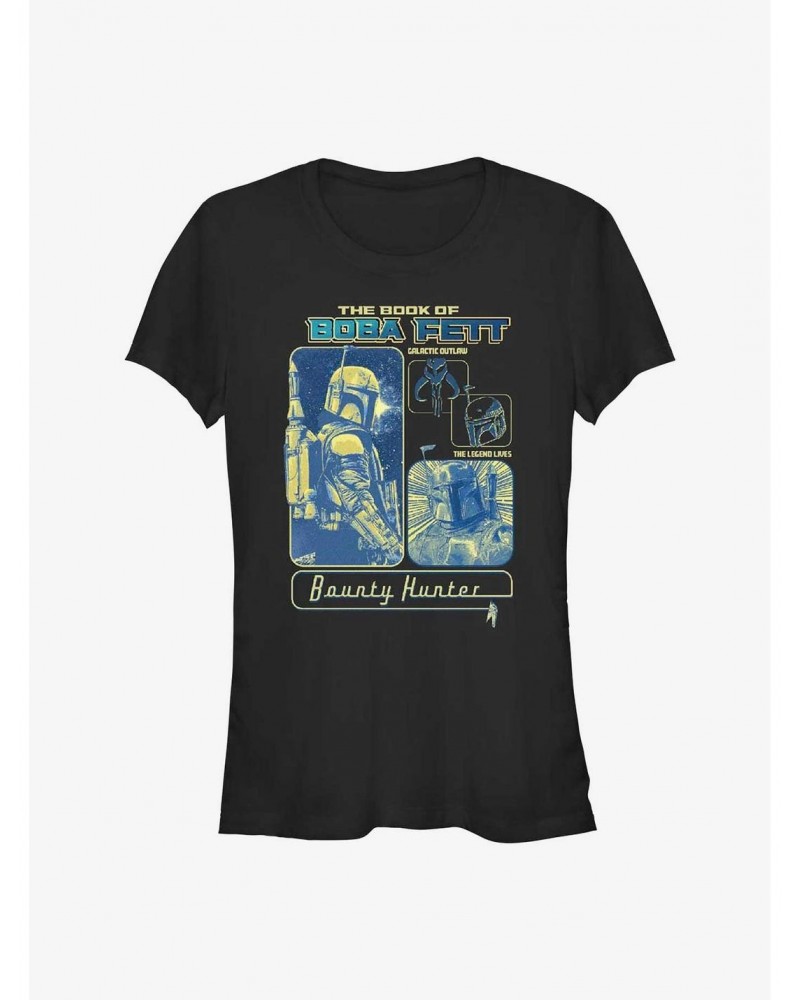 Star Wars The Book Of Boba Fett Space Bound Girls T-Shirt $9.21 T-Shirts
