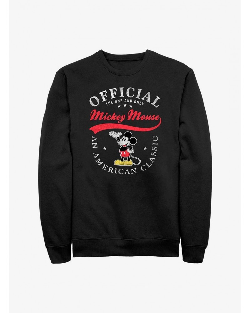 Disney Mickey Mouse Classic Mickey Sweatshirt $13.28 Sweatshirts