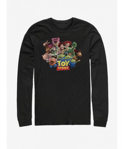 Disney Pixar Toy Story Running Team Long-Sleeve T-Shirt $16.12 T-Shirts