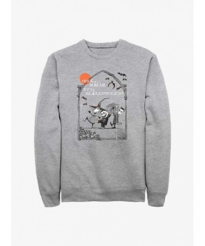 The Nightmare Before Christmas Trick Or Scream Sweatshirt $17.34 Sweatshirts