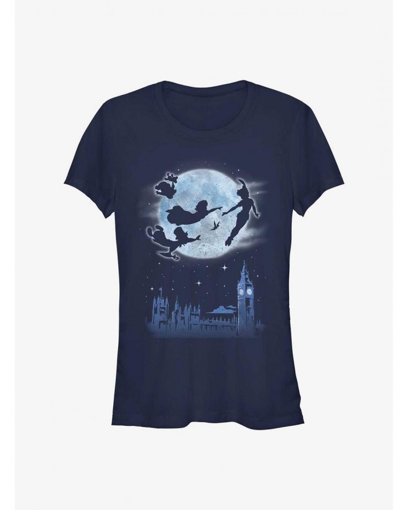 Disney Peter Pan Starry Flight Girls T-Shirt $11.45 T-Shirts
