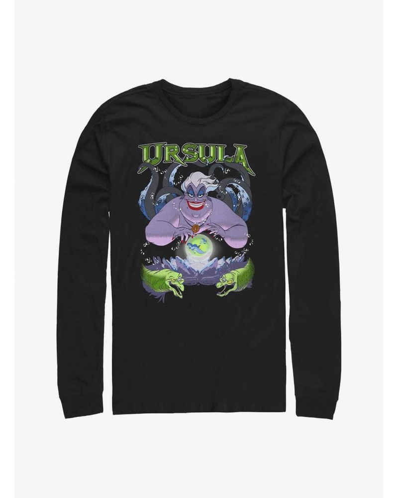 Disney The Little Mermaid Ursula Charm Long-Sleeve T-Shirt $12.17 T-Shirts