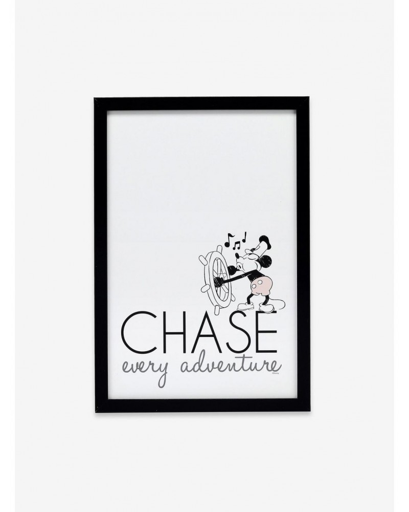 Disney Mickey Mouse Chase Every Adventure Wood Wall Decor $17.45 Décor